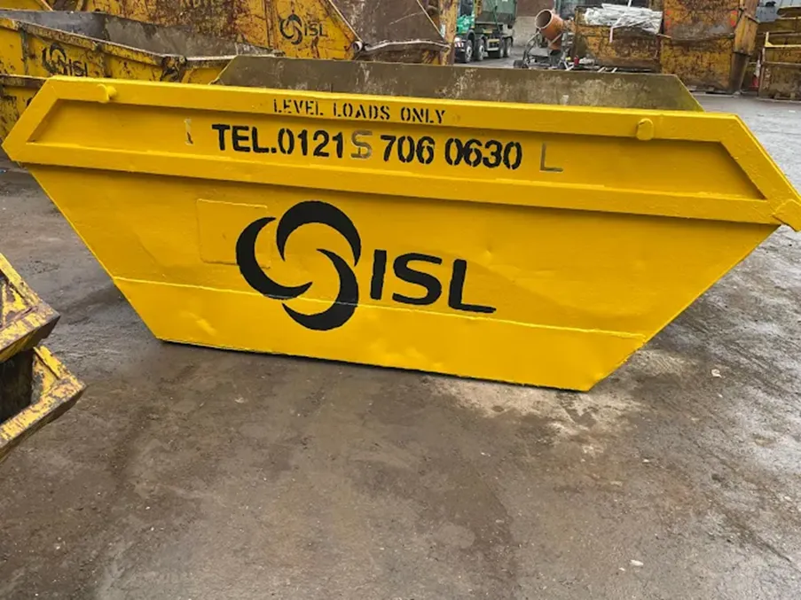 Various skip sizes for household waste including garden clearance and building materials